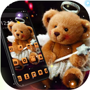 Cute Angel Teddy Bear Theme APK