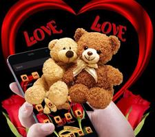 Loving Brown Furry Bear Theme 截图 2