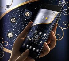 Blue Silver Gold Business Theme تصوير الشاشة 2