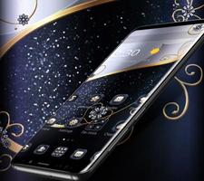 Blue Silver Gold Business Theme تصوير الشاشة 3