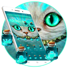 Chủ đề Devil Green Cat biểu tượng
