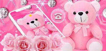 Pink Diamond Teddy Bear Theme