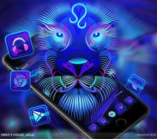 3 Schermata Neon Leo Lion Theme