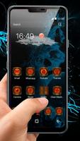 Dark Skull - Xiaomi theme ảnh chụp màn hình 1