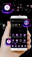 Cool Purple Neon Business Theme تصوير الشاشة 1