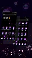 Cool Purple Neon Business Theme تصوير الشاشة 2