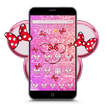 Pink Minnie cartoon theme