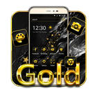 Golden Black Luxury Business Theme Zeichen