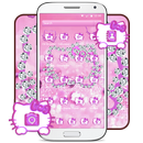 Lovely kitty icon pink wallpaper APK