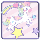 Dreamy Unicorn theme icône