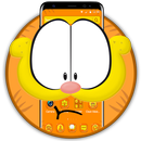 Orange Dude Cat Theme APK
