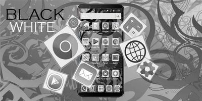 برنامه‌نما Black Grey White Theme عکس از صفحه