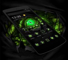 Green Dragon Eye Theme পোস্টার