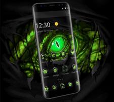 Green Dragon Eye Theme স্ক্রিনশট 2