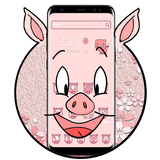 Pink Wiggles Pig Face Theme🐷 icon
