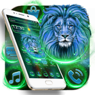 Neon Shiny Lion Theme icon