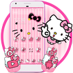 Hello Princess Kitty Pink Cute Cartoon Theme