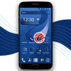 The Blues Football Theme / Huawei, Samsung, HTC, icon