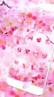 pink flower Sakura Theme ภาพหน้าจอ 2