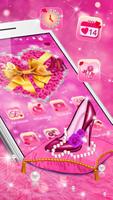 برنامه‌نما Princess Pink Sandle Theme عکس از صفحه