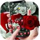 White Rose Love Theme APK