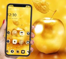 Gold Luxury Apple Theme For XS 海報
