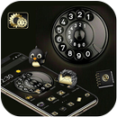 Black Business Delicate Telephone Theme APK