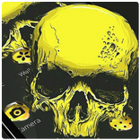 Gold Black Skeleton Theme
