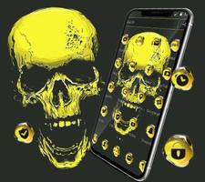 Gold Black Skeleton Theme اسکرین شاٹ 1