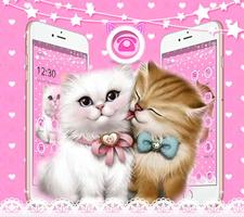 Pink Lovely Kitten captura de pantalla 1