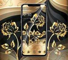 3 Schermata Gold Rose Extravagant Business Theme