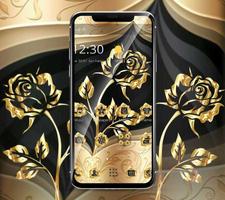 Gold Rose Extravagant Business Theme 截图 3