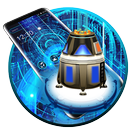 Neon Time Machine Theme APK