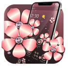 Rose Gold Luxury Flower Theme 아이콘