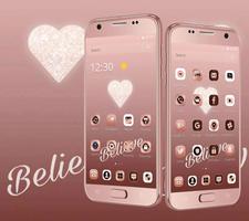 Rose Gold Heart Theme Screenshot 2