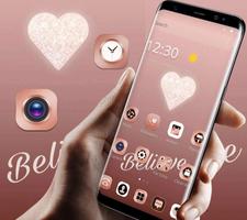 Rose Gold Heart Theme Screenshot 3