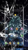 Broken Glass Stunning Visual Theme ภาพหน้าจอ 1