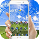 Broken Glassy Classic Windows Theme APK