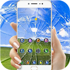 Broken Glassy Classic Windows Theme أيقونة