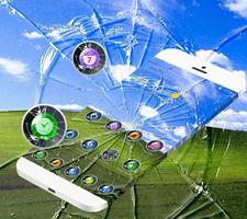 Broken Glassy Classic Windows Theme تصوير الشاشة 2