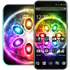 Colorful Infinity Stones Theme icône