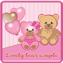 Lovely Bear Couple Theme APK