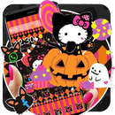 Happy Halloween Kitty Theme APK