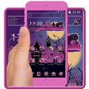 Black Kitty Halloween Theme APK