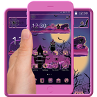 Icona Black Kitty Halloween Theme
