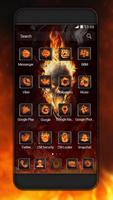 Hell Burning Skeleton - Theme capture d'écran 1