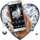 Silver Glittery lanzador de diamantes APK