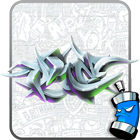 Graffiti Wall Spray Art Theme icon