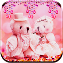 Pink Love Teddy Bear Diamond APK