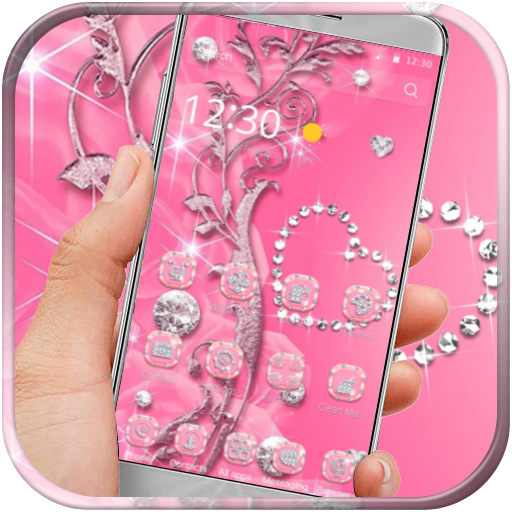Gemstone Precious Pink Floral